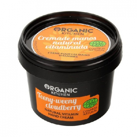 Circulatie periferica deficitara - Crema de maini cu vitamine si Mure, 100ml, Organic Kitchen