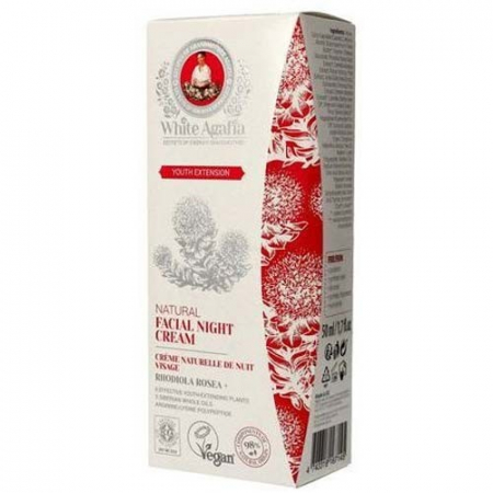 PRODUSE - Crema de noapte Bio, Youth Extision, 50ml, Bunica Agafia