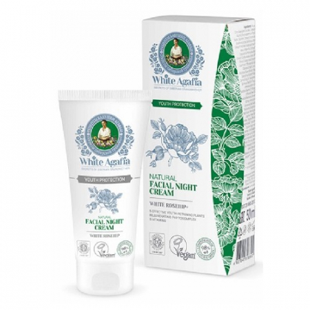 PRODUSE - Crema de noapte pentru fata Youth Protection 50ml, Bunica Agafia