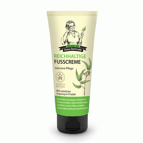 Circulatie periferica deficitara - Crema intensiv reparatoare pentru picioare bio 75ml Oma Gertrude