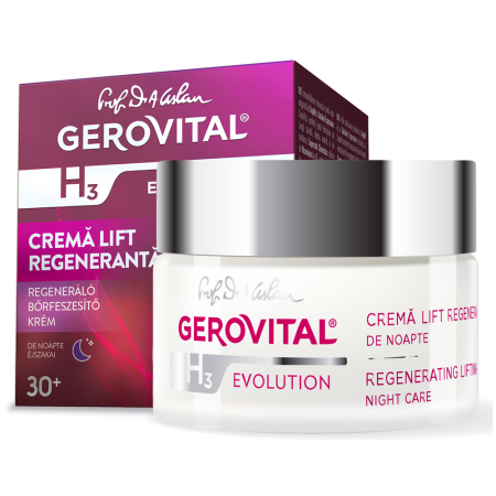 Ingrijire Fata - Crema lift regenerantă de noapte Gerovital H3 Evolution 50 ml