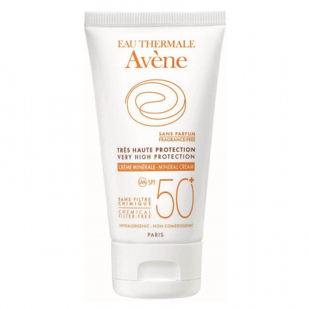 Altele - Avene Cremă minerală pentru protecție solară SPF 50+, 50 ml