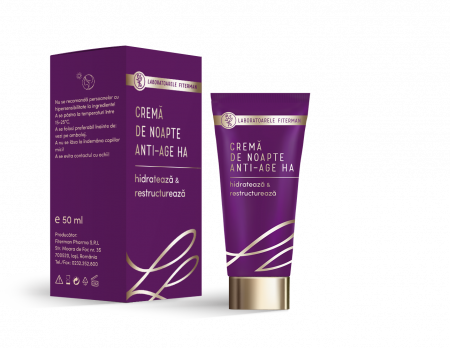 Ingrijire personala, produse cosmetice - Crema de noapte Anti-age HA, 50 ml