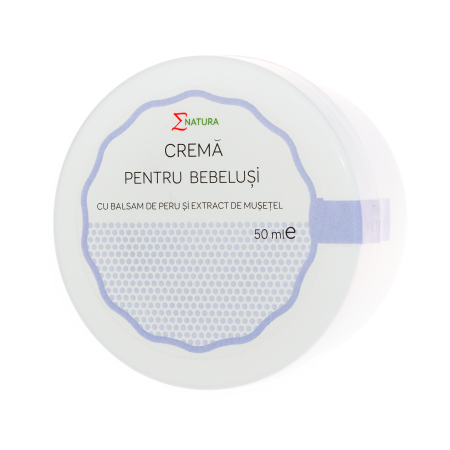 Ingrijire personala - Cremă pentru bebeluși cu balsam de Peru și extract de mușețel, 50 ml, Enatura