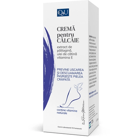 Ingrijire Picioare - Crema Pentru Călcâie Q4U 50 ml Tis Farmaceutic