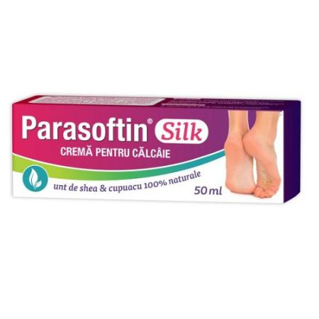 Ingrijire personala - Parasoftin Silk Crema Calcaie X 50ML - Zdrovit