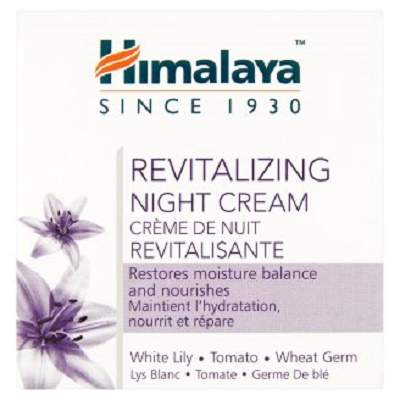 Dermato-cosmetice - Himalaya Cremă revitalizantă de noapte, 50 ml