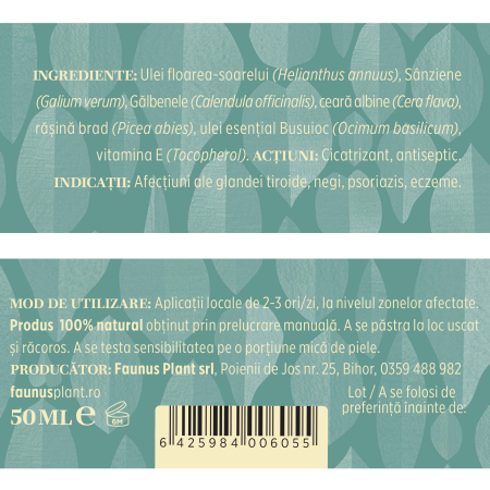 Cremă Tip Balsam Tiroidianus 50ml [5]