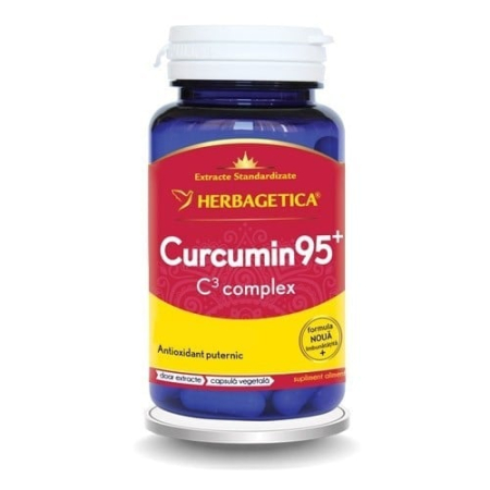 Antioxidanti - Curcumin95 C3 Complex, 60 capsule vegetale