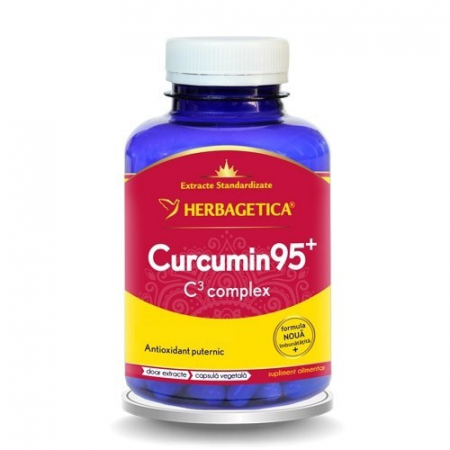 PRODUSE - Curcumin95 C3 complex, 120 capsule vegetale