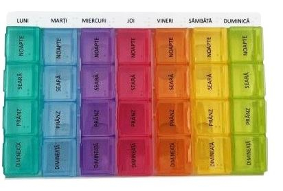 Aparatura si accesorii medicale - Cutie Medicamente 7 Zile/4 Administrări Alpha Brio
