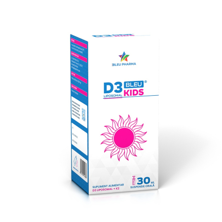 Imunitate copii - D3Bleu Liposomal Kids Suspensie orală 30 ml