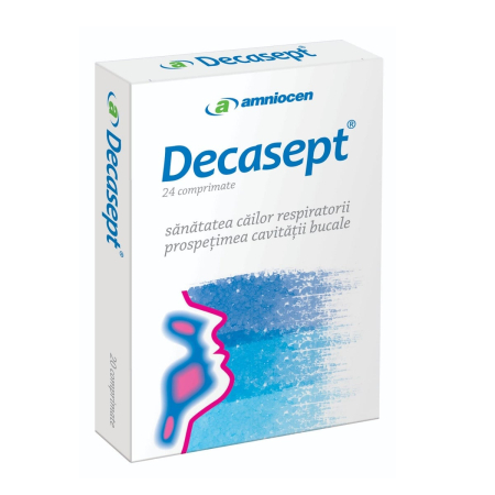 Sistemul Respirator - Decasept, 24 Comprimate