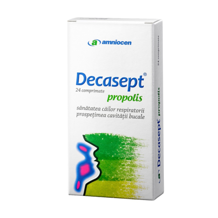 Respiratie usoara - Decasept, 24 Comprimate