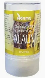 Sapun si gel de dus - Deodorant Stick Piatra de Alaun 120 g Adams Vision