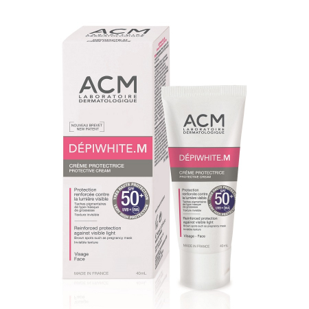 Dermato-cosmetice - Depiwhite M cremă protectoare SPF 50+, 40 ml