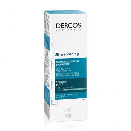 PRODUSE - Sampon Ultra Calmant Pentru Par Normal Si Gras Dercos X 200ML - Vichy