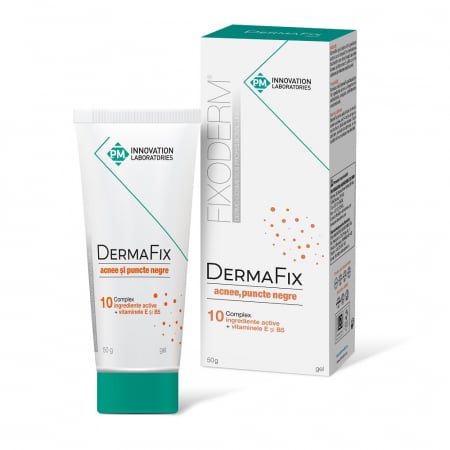 Dermato-cosmetice - DermaFix acnee, puncte negre, 50 g