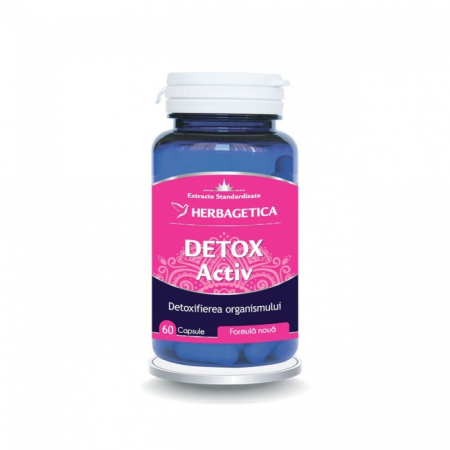 Promoțiile lunii - Detox Activ, 60 capsule