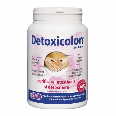 Produse autohtone - Detoxicolon pulbere, 450 g