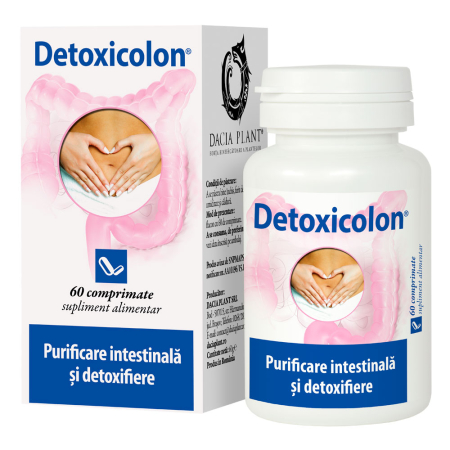 Metabolism - Detoxicolon 60 comprimate Dacia Plant
