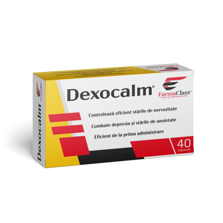 Vitamine Si Suplimente - Dexocalm 40 capsule FarmaClass