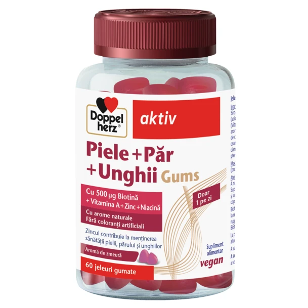 Par si unghii - DH Aktiv Piele+Par+Unghii Gums 60 jeleuri