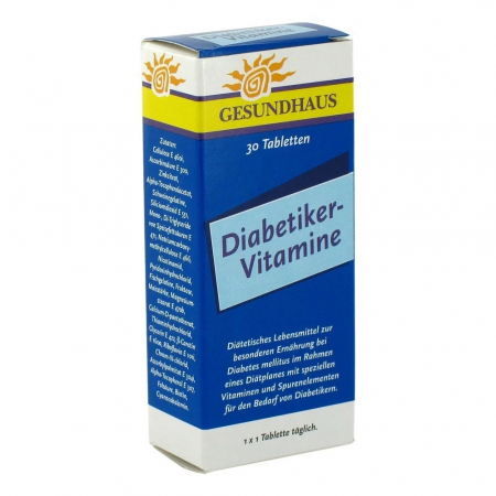 PRODUSE - Diabetiker-Vitamine, 30 tablete