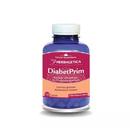 Suplimente alimentare - DiabetPrim, 60 capsule