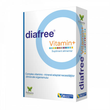 Imunitate - Diafree Vitamin+, 30 comprimate filmate