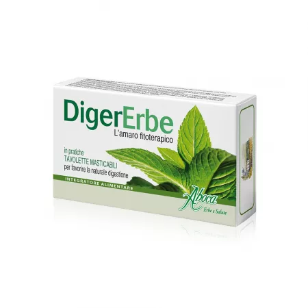 Digestie și metabolism - DigerErbe , 30 tablete masticabile