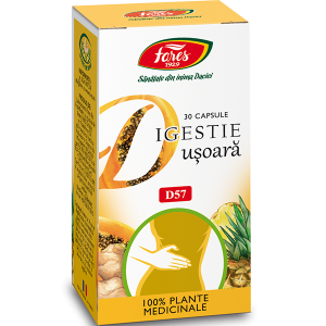 PRODUSE - Digestie usoara (D57), 30 capsule