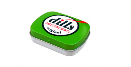 PRODUSE - Dills digestive mints, 24 comprimate