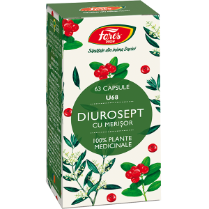 Tract Urinar - Diurosept cu merișor 63 capsule Fares