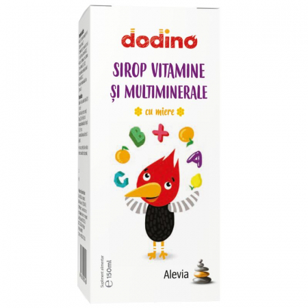 Altele - Dodino Sirop Vitamine și Multiminerale cu miere, 150 ml