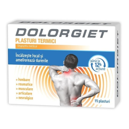 Orteze - Dolorgiet Plasturi Termici 10 bucăți