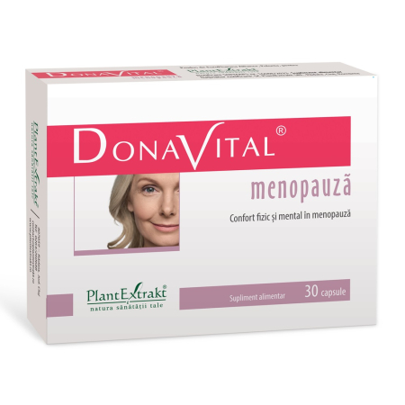 Vitamine Si Suplimente - Donavital menopauza 30 capsule, Plant Extract