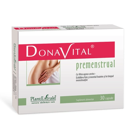 Multivitamine si minerale adulti - Donavital Premenstrual 30 capsule, Plant Extract