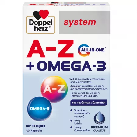 De toate cele.... - Doppelhertz A-Z + Omega-3 System , 30 capsule