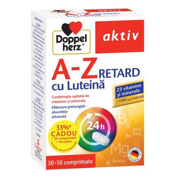 De toate cele.... - Doppelherz aktiv A-Z RETARD cu Luteina, 30+10 comprimate