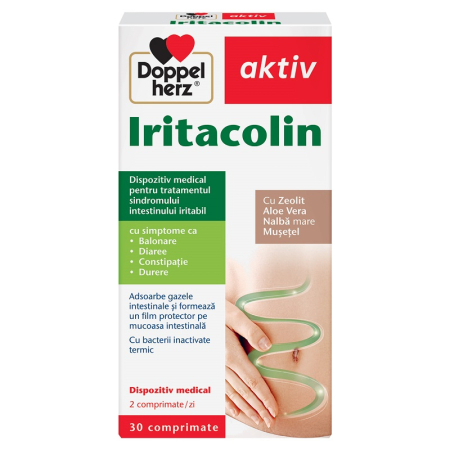 Multivitamine si minerale adulti - Doppelherz Aktiv Iritacolin 30 comprimate