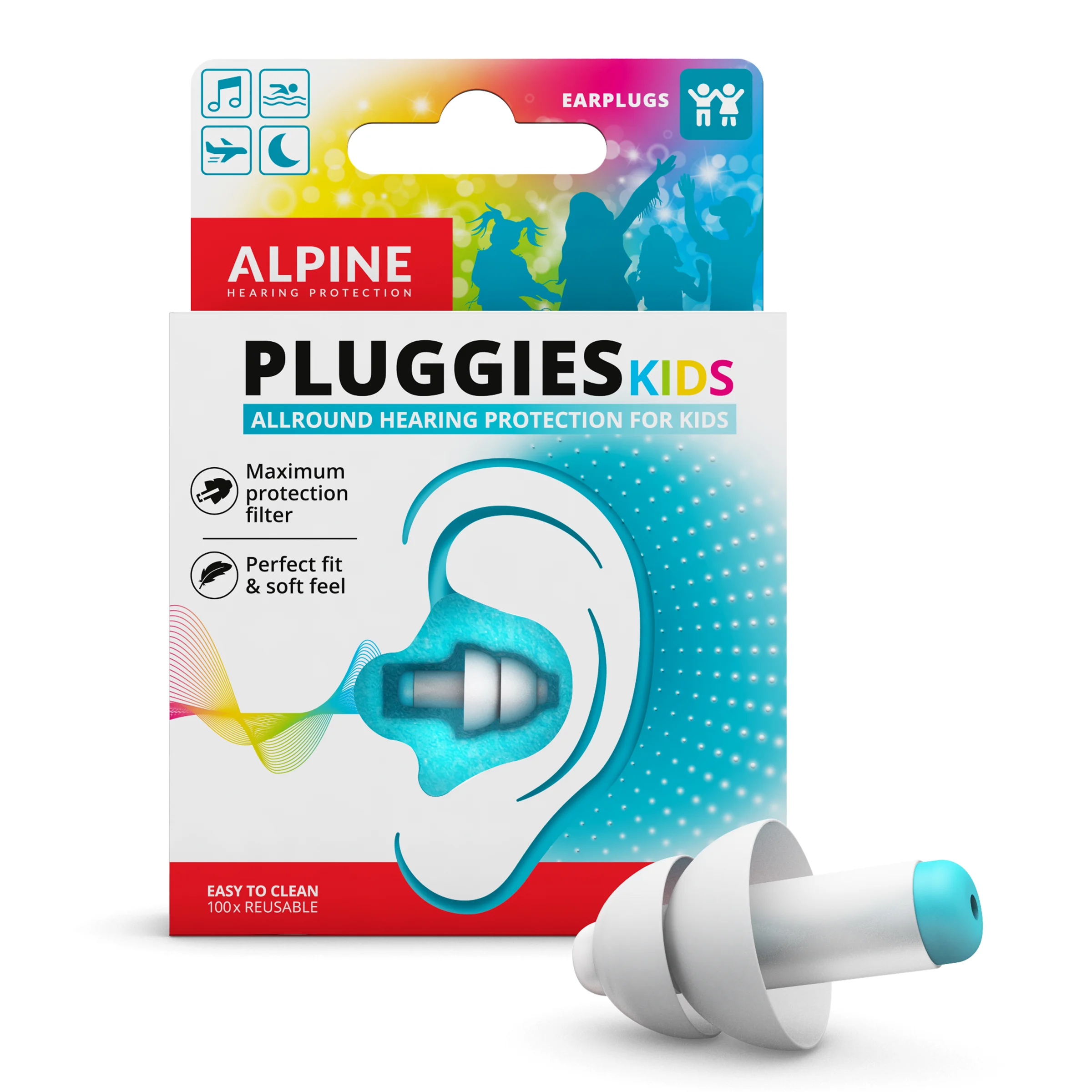 Echipament de protecție - Dopuri de urechi pentru urechi- pluggieskids