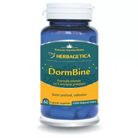 Somn liniștit - DormBine , 60 capsule