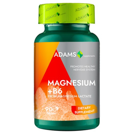 Multivitamine si minerale adulti - Drojdie de bere Adams Vision 90 tablete