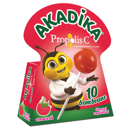 Produse Apicole - Dropsuri cu miere Manuka, propolis și vitamina C, 15 bucăți