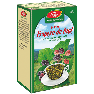 " Sunt prea dulce..."(  Diabet zaharat) - Ceai Dud frunze (M119), 50 g