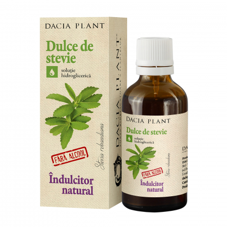 PRODUSE - Dulce de stevie solutie, 50 ml