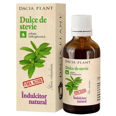 Multivitamine si minerale adulti - Dulce de Stevie Soluție 50 ml Dacia Plant