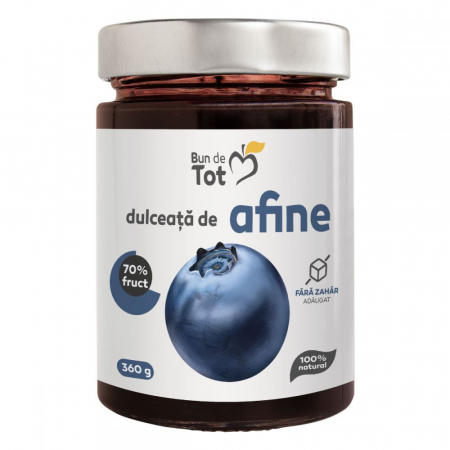 PRODUSE - Dulceață de afine cu gust bun de tot, 360 g