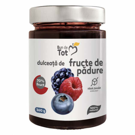 Produse autohtone - Dulceață de fructe de pădure cu gust bun de tot, 360 g
